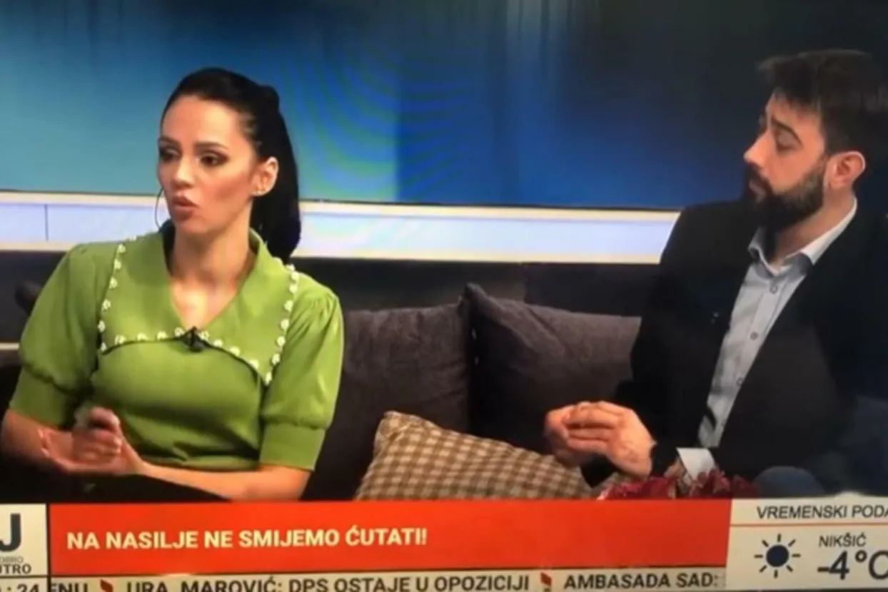 Screenshot emisije Jutarnjeg programa RTV CG