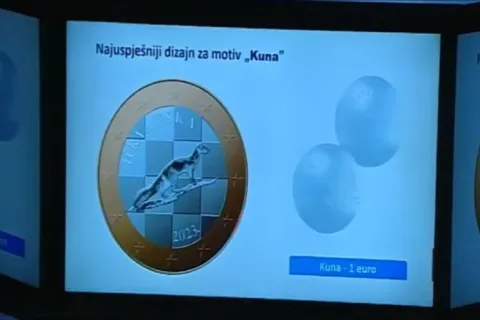 Predstavljene hrvatske kovanice eura i centa