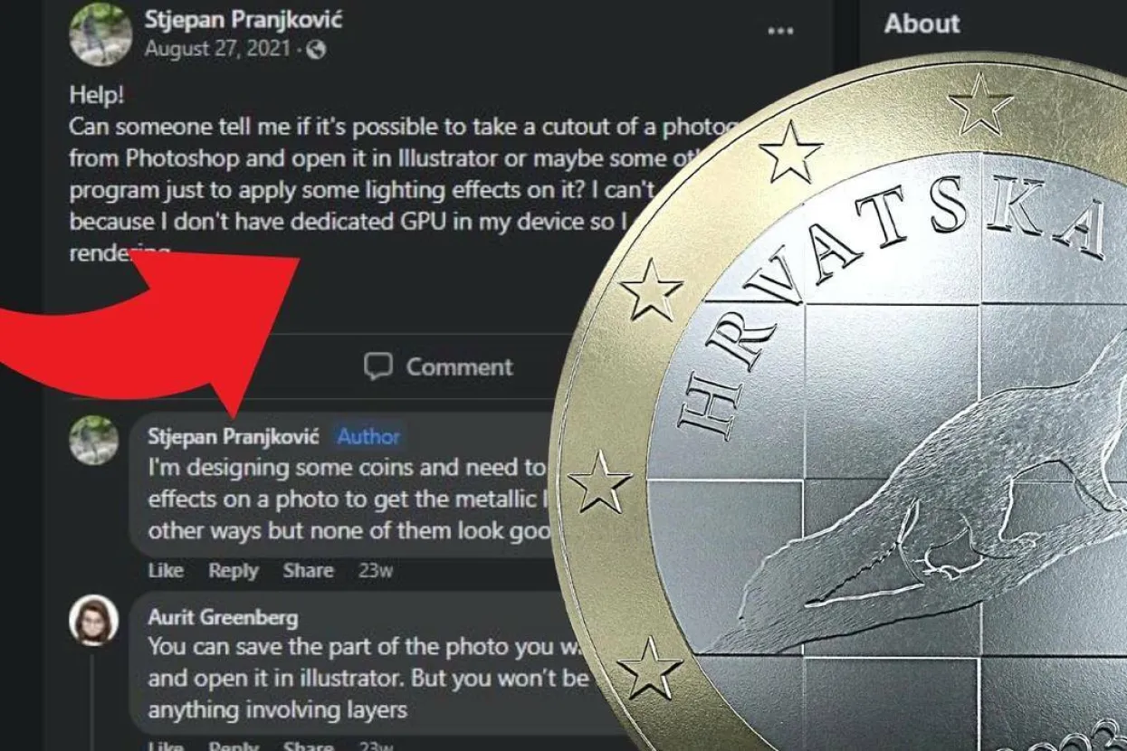 Autor tražio pomoć za "novčiće"