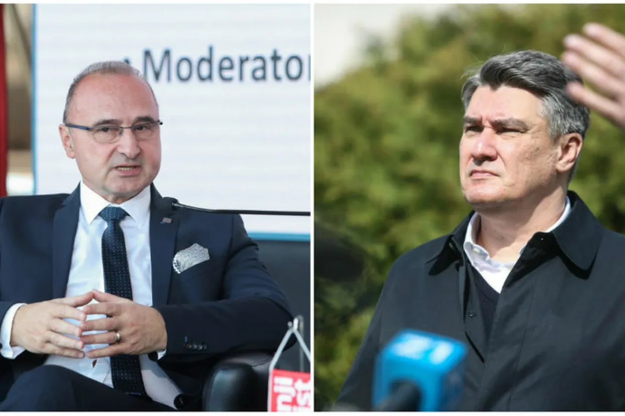 Gordan Grlić Radman i Zoran Milanović