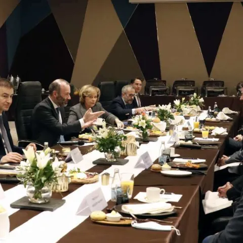 Izaslanstvo EPP-a u Europskom parlamentu s predstavnicima Instituta za dru&scaron;tveno politička istraživanja (IDPI) iz Mostara