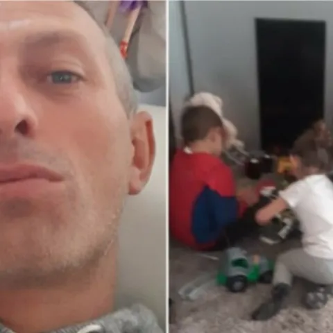 Dervi&scaron; Karić i njegovo četvero djece