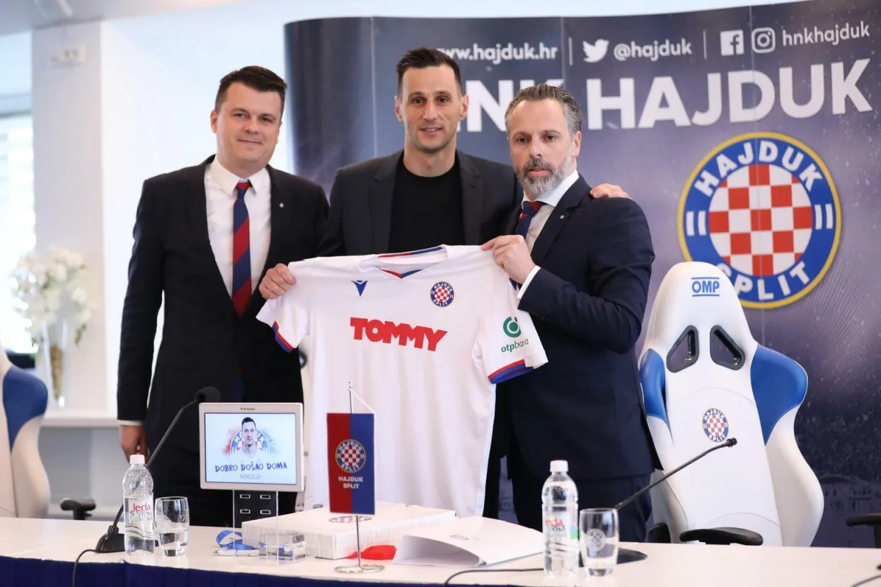 Mindaugas Nikoličius, Nikola Kalinić i Luk&scaron;a Jakobu&scaron;ić