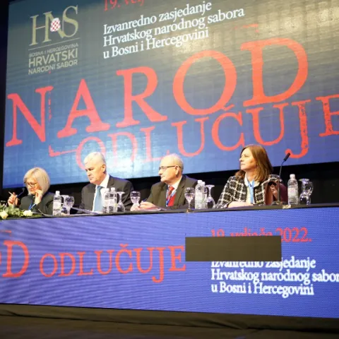 Zaključci HNS-a BiH doneseni na dana&scaron;njem zasjedanju