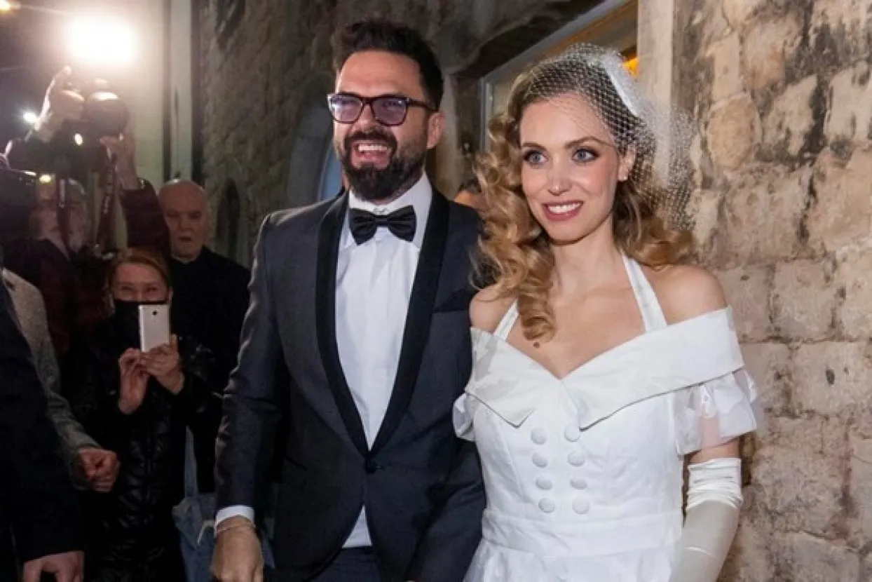 Vjenčanje Petra Gra&scaron;e i Hane Huljić