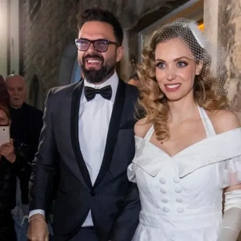 Vjenčanje Petra Gra&scaron;e i Hane Huljić