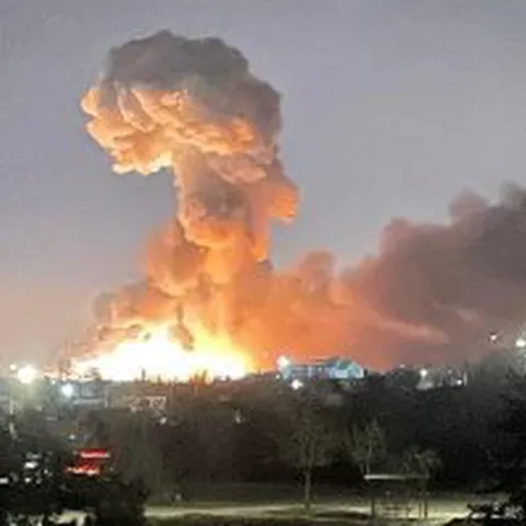 Prizor snimljen iz ukrajinske predsjedničke palače