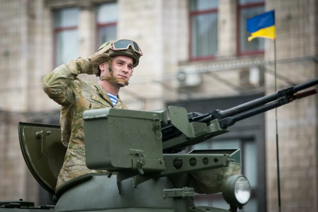 Ilustracija - ukrajinski vojnik