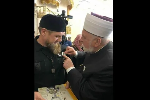 Mustafa Cerić i Ramazan Kadirov