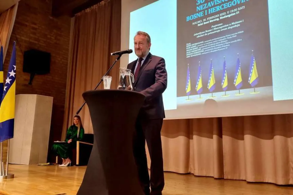 Bakir Izetbegović u Malm&ouml;u