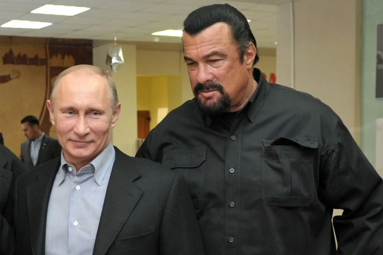 Vladimir Putin i Steven Seagal