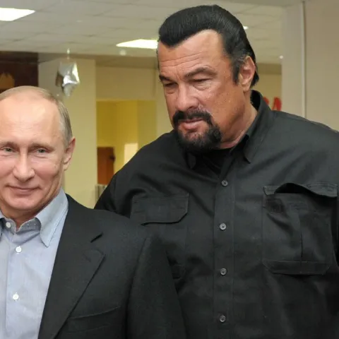 Vladimir Putin i Steven Seagal