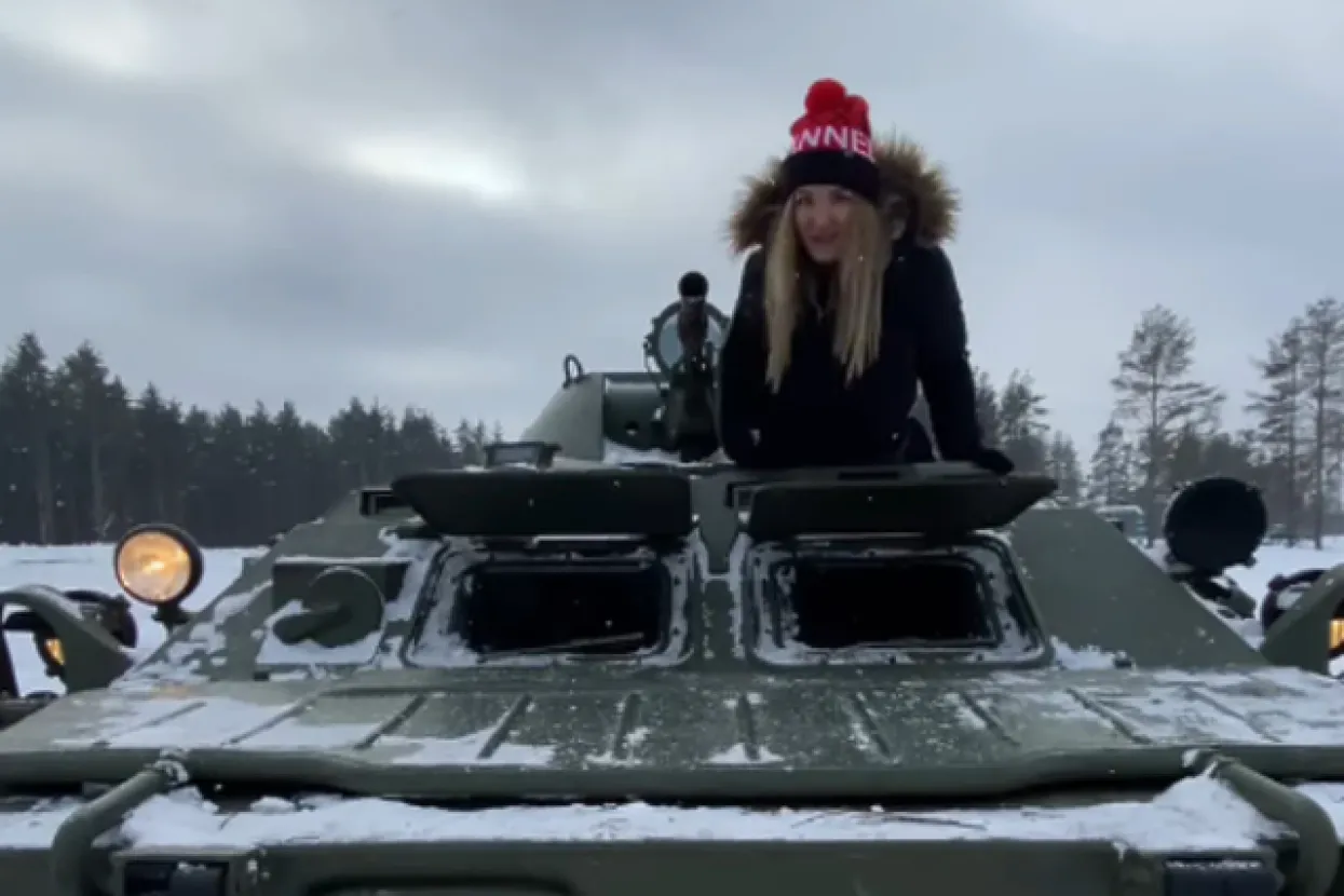 Influencerica snimila tutorijal o rukovanju ruskim tenkovima