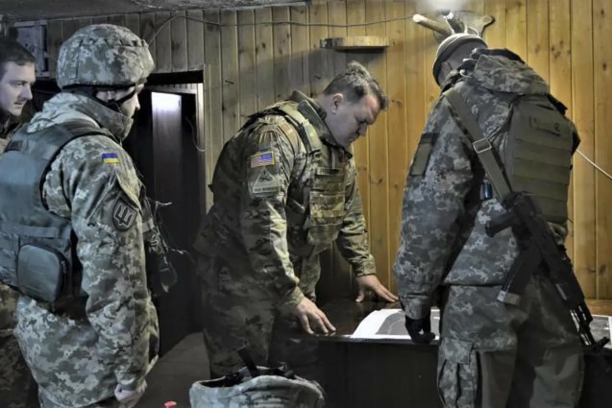 Vojnici u Ukrajini (Ilustracija)