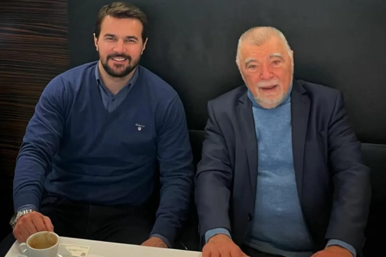 Nermin Muzur i Stjepan Mesić