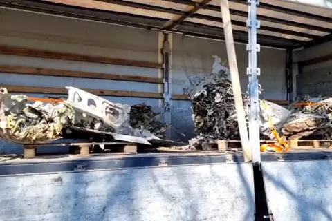 Letjelica koja je pala u Zagrebu