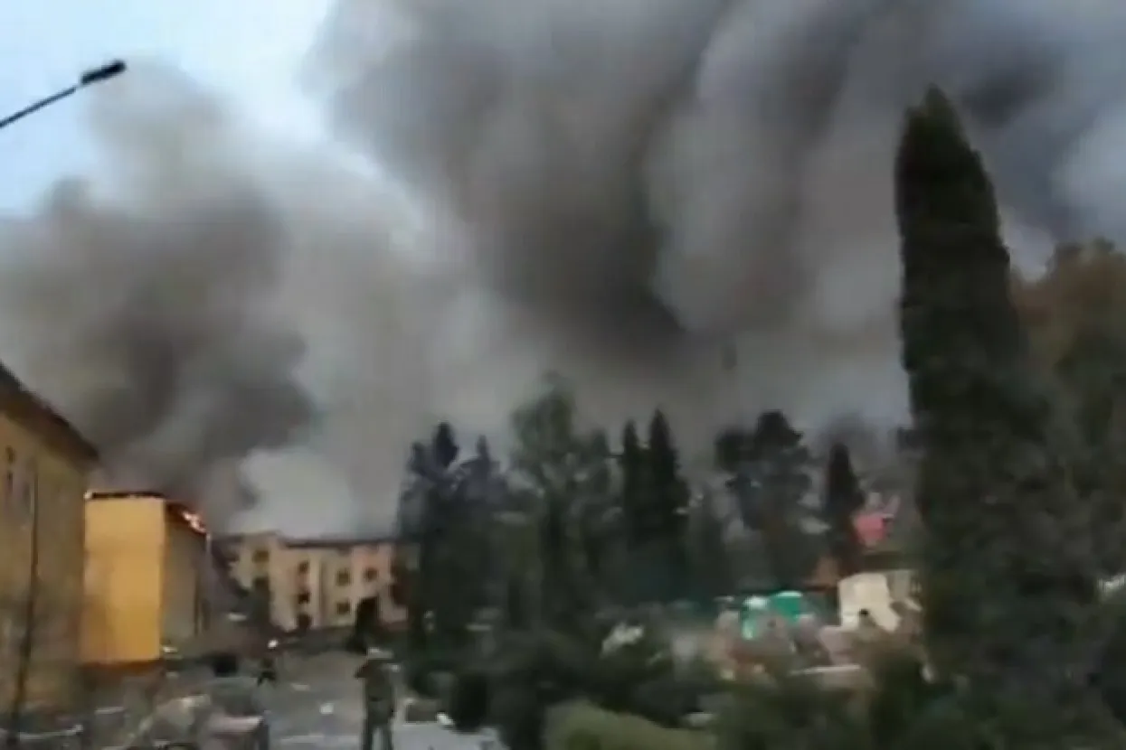 Napad na vojnu bazu u Ukrajini