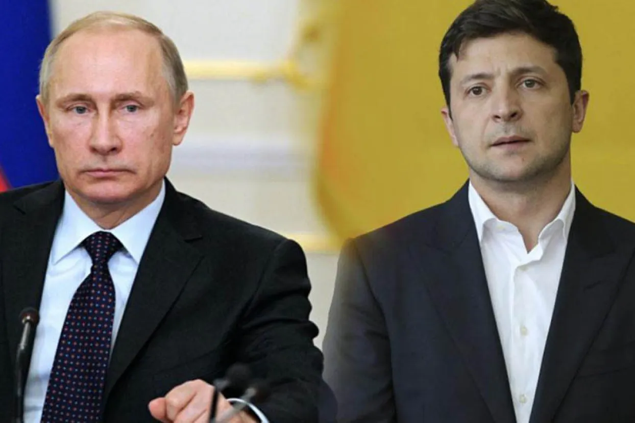 Putin i Zelenski
