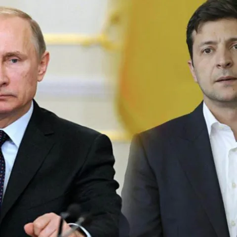 Putin i Zelenski