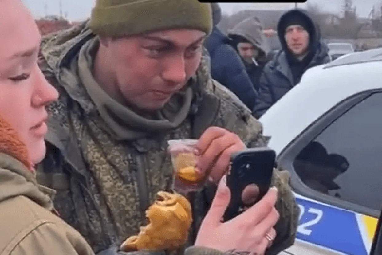 Dirljiva scena u Ukrajini