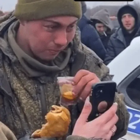 Dirljiva scena u Ukrajini