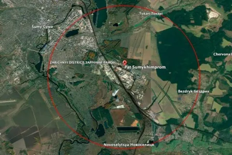 Kemijsko postrojenje u Sumiju