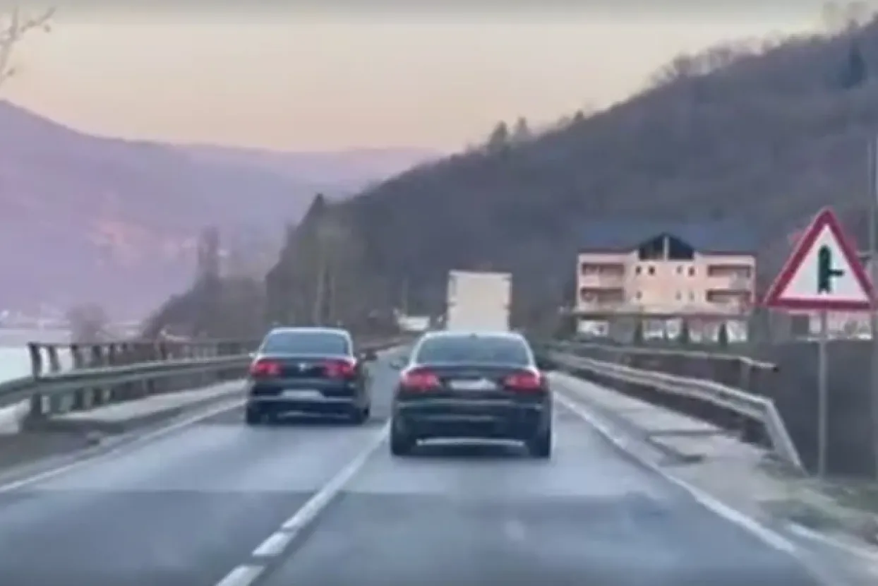 Divlja vožnja kod Jablanice