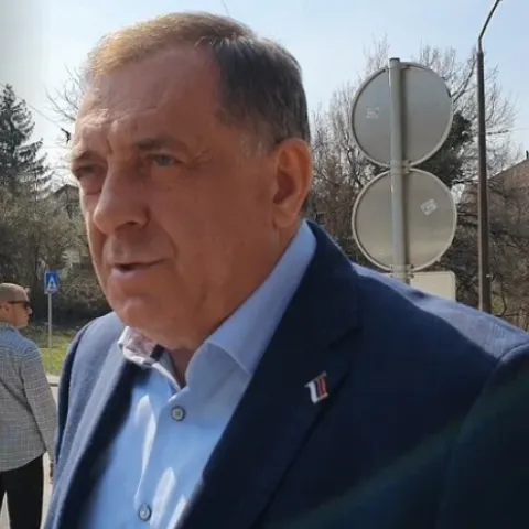 Dodik nakon saslu&scaron;anja