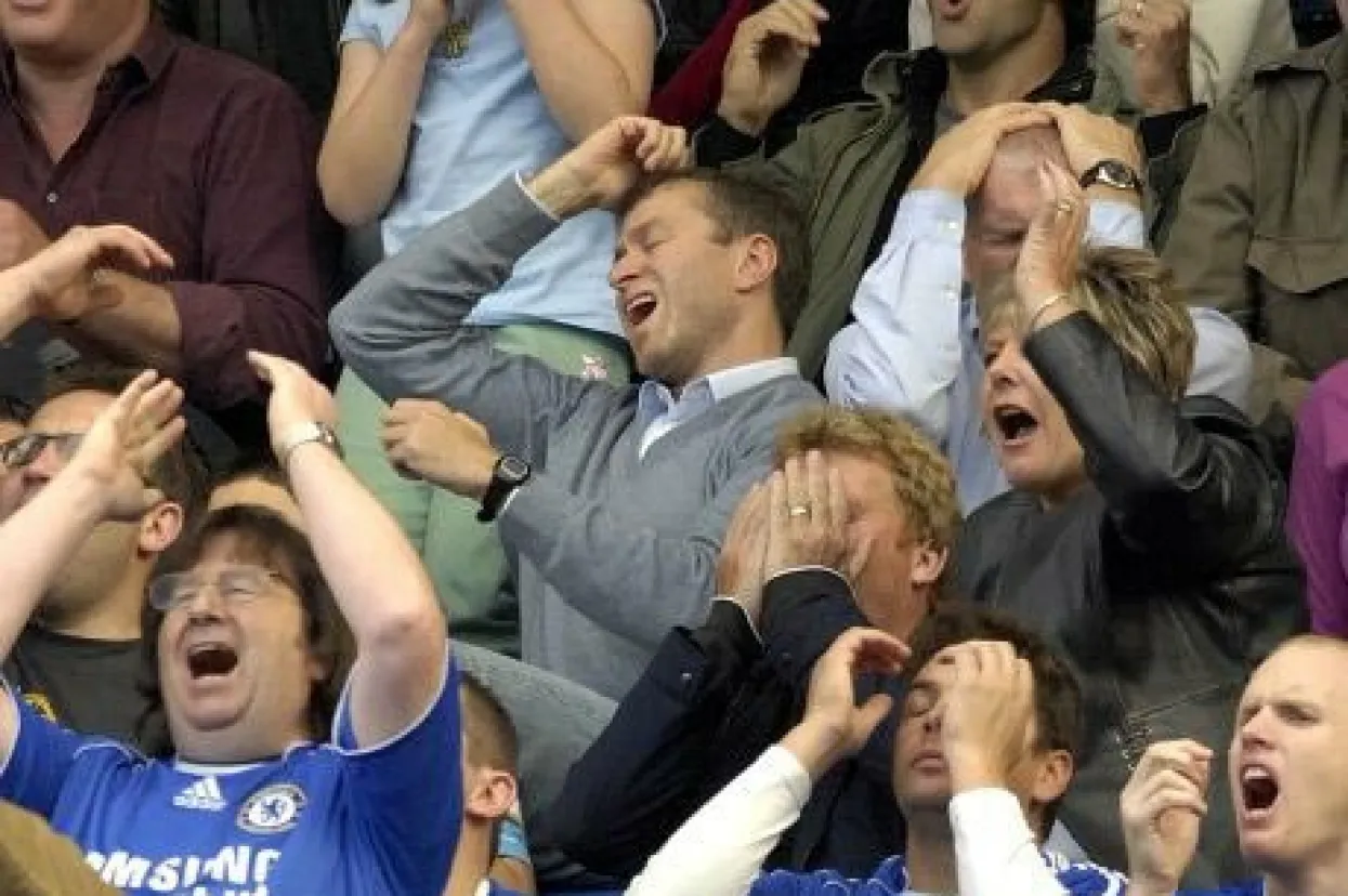 Abramovič s navijačima Chelseaja