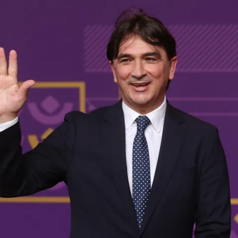 01.04.2022., Doha - Izvlacenje skupina za Svjetsko prvenstvo koje se odrzava u Katru od 21.11.-18.12. ove godine. Zlatko Dalic, izbornih hrvatske nogometne reprezentacije. Photo: Igor Kralj/PIXSELL