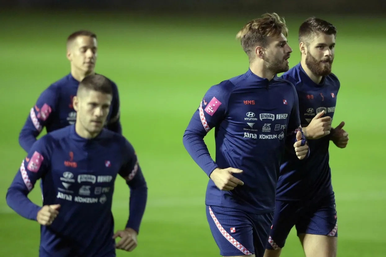 Trening Hrvatske nogometne reprezentacije