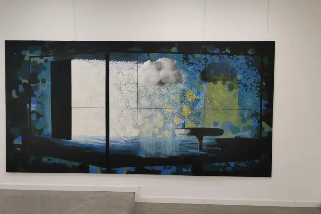 "Napretkov tjedan kulture" otvoren izložbom "Plodovi opterećenja" Željka Korena