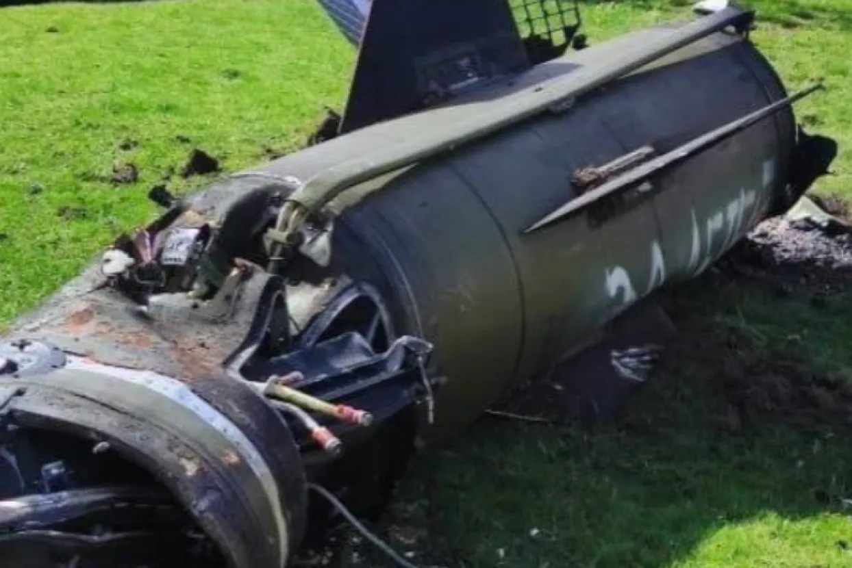 Ostaci rakete u Kramatorsku