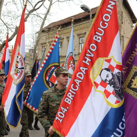 Obilježavanje obljetnice HVO-a u Mostaru