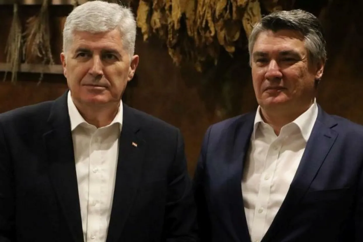 Dragan Čović i Zoran Milanović