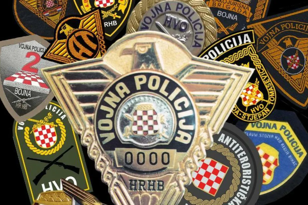 Ratno znakovlje postrojbi Vojne policije Hrvatskog vijeća obrane