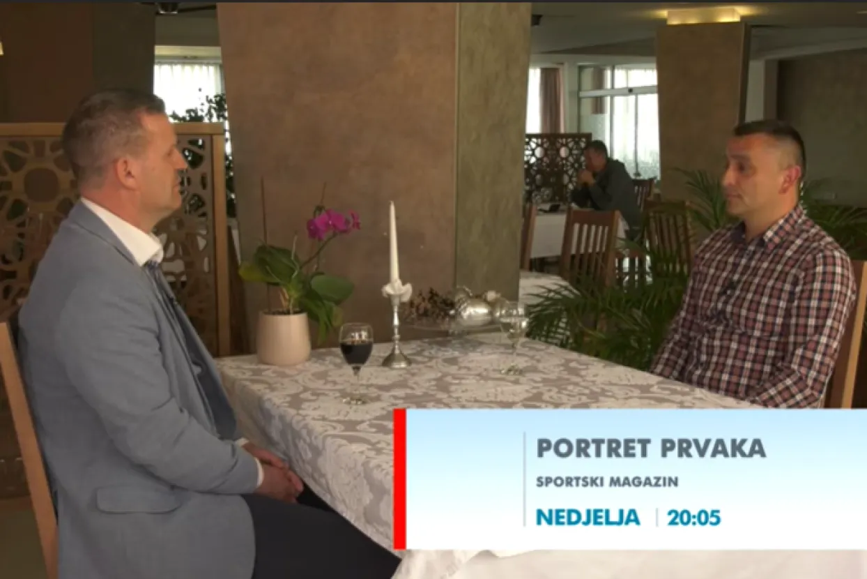 Danijel Krivić u Potretu prvaka