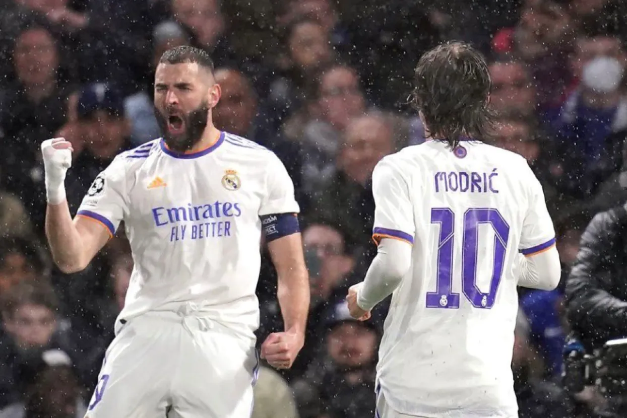 Benzema i Modrić