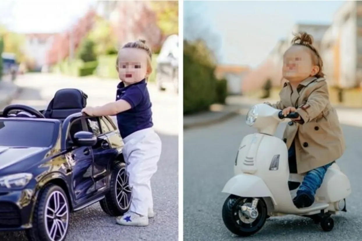 Jednogodi&scaron;nji sin Maje &Scaron;uput ima vozni park vrijedan vi&scaron;e od 6.000 KM