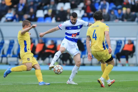 Osijek, 16.04.2022. - Utakmica 31. kola Prve HNL: Osijek - Hrvatski dragovoljac. foto HINA/ Marko MRKONJIĆ/ ml