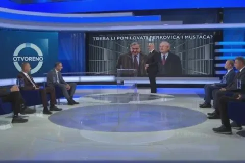 U Otvorenom se prepirali oko Perkovića i Mustača; Bulj: &lsquo;Za&scaron;to generali nisu tražili oprost za Norca i Merčepa?&lsquo;