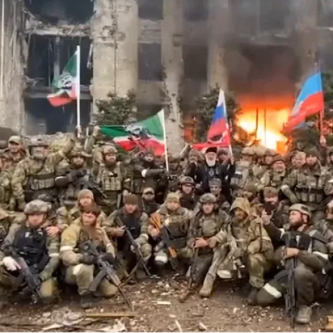 Čečeni objavili jezivu snimku iz Mariupolja