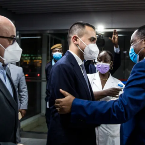 Talijanska vlada na turneji po Africi