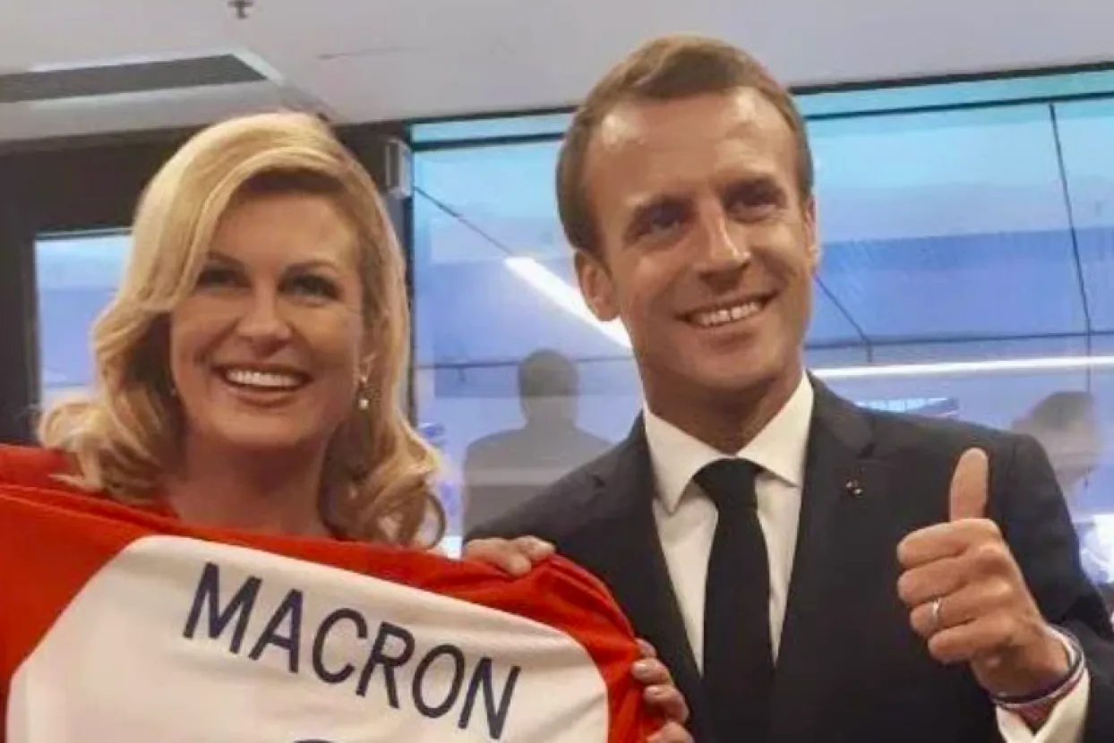 Grabar-Kitarović i Macron