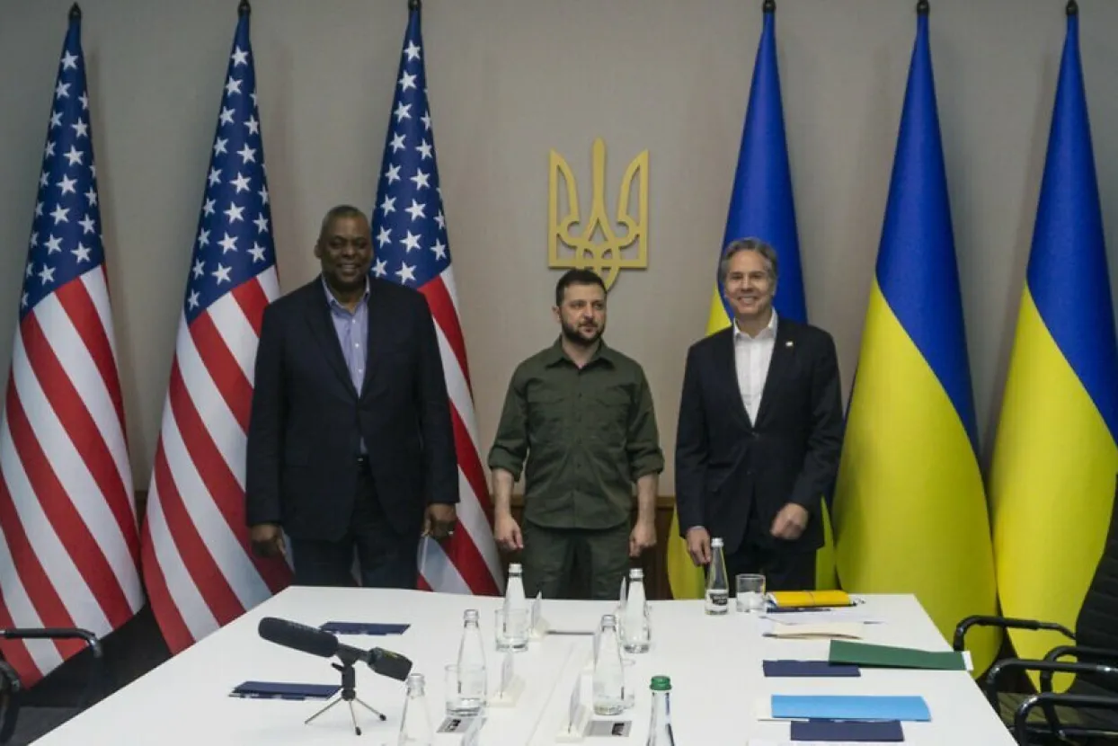 Austin, Zelenski i Blinken