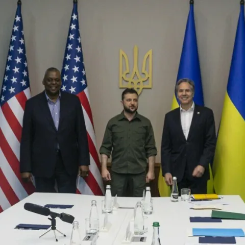 Austin, Zelenski i Blinken