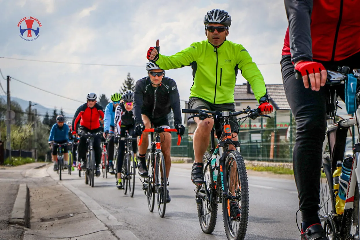 Biciklistička karavana prijateljstva Mostar &ndash; Vukovar stigla u Žepče