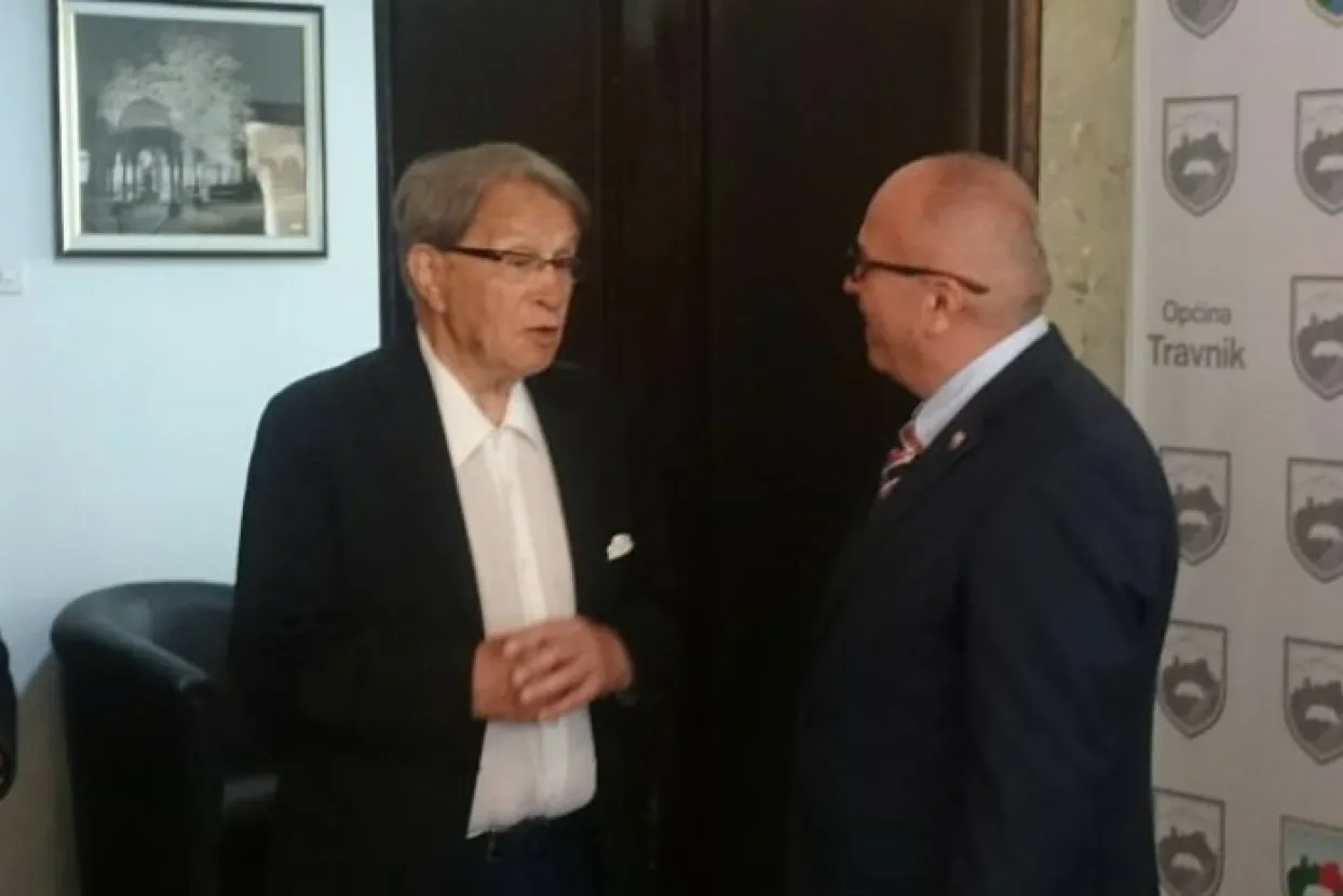 Miroslav Blažević u rodnom Travniku