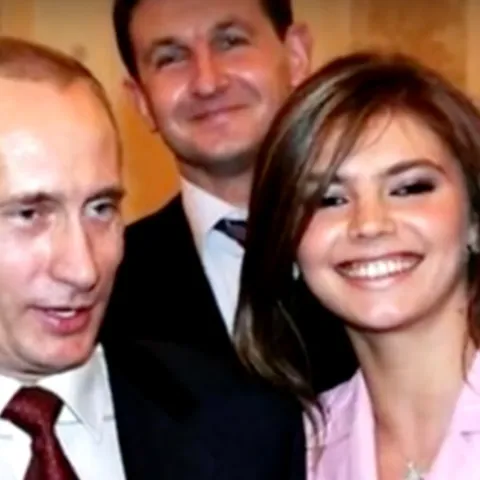 Vladimir Putin i Alina Kabajeva