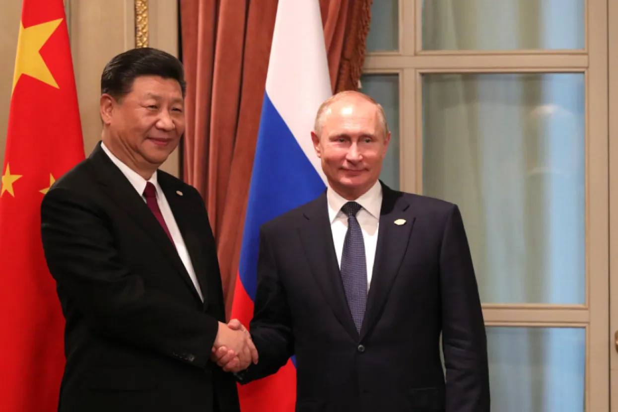 Xi Jinping i Vladimir Putin